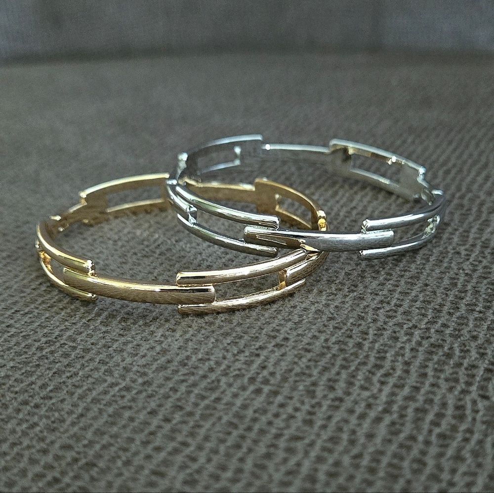 House🏠 of Harlow 1960 Set of Two✌️ Bangle Bracelets - NWT - Picture 16 of 16